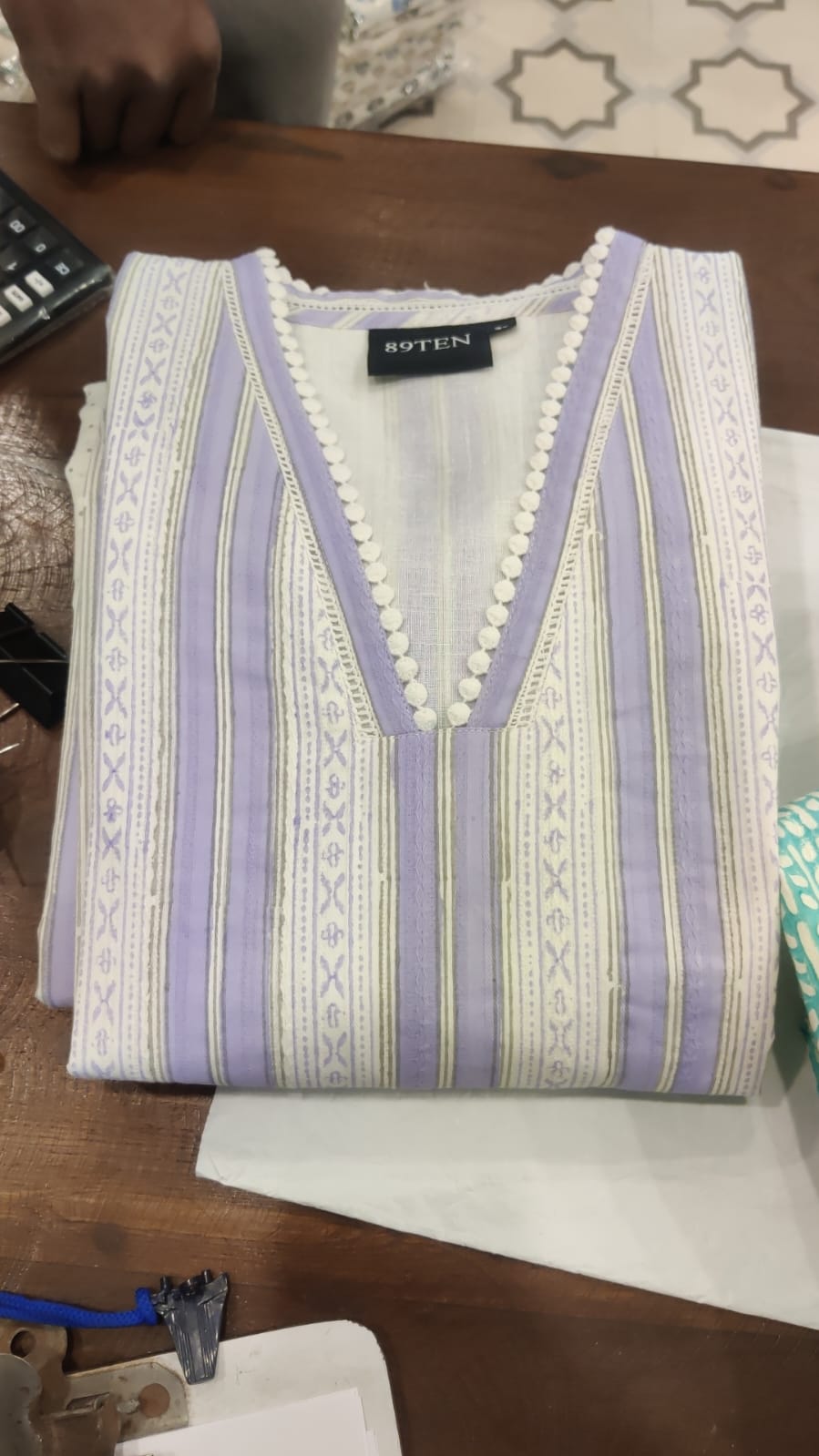 Cotton Dobby Print 129