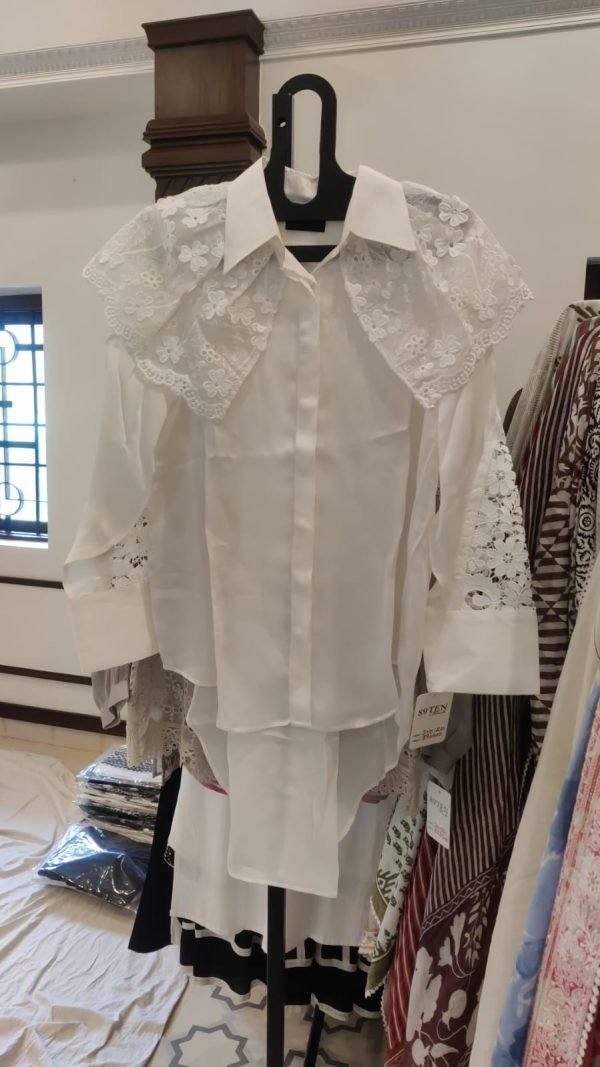 Satin Georgette Shirt R10