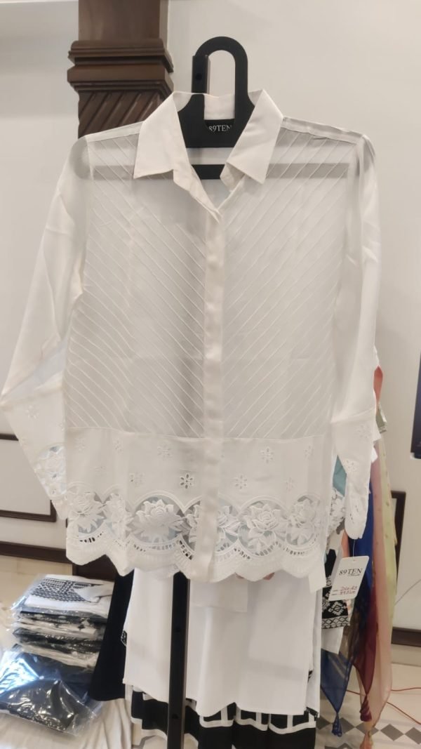 Organza Pintex Shirt R3