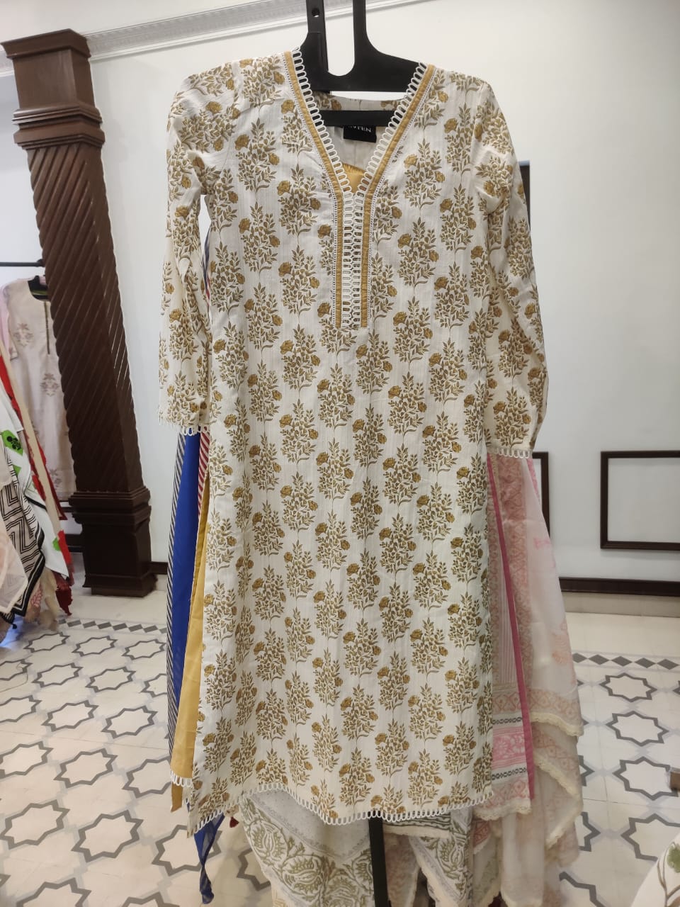 Cotton Dobby Prints - 102