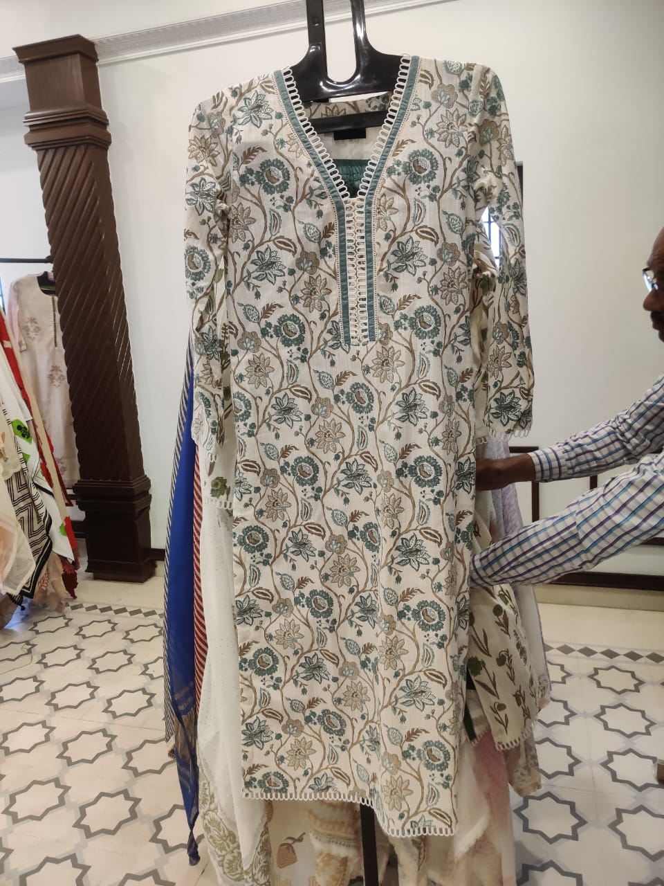 Cotton Dobby Prints - 104