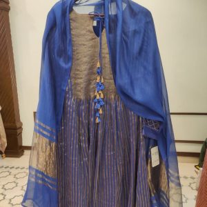 Chanderi Zari Stripe - 13