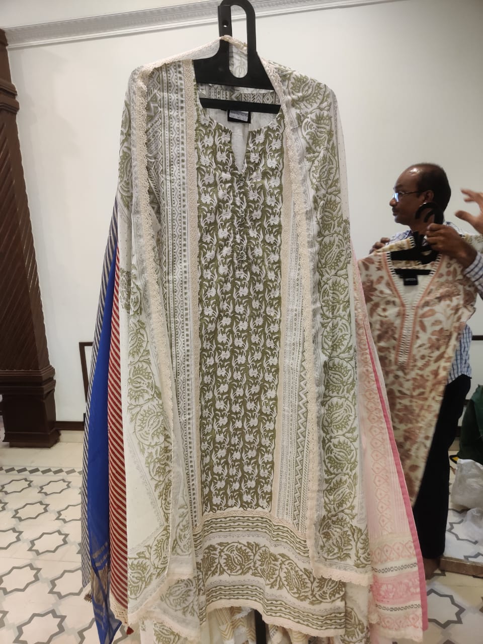 Cotton Crochet Panel Block - 132