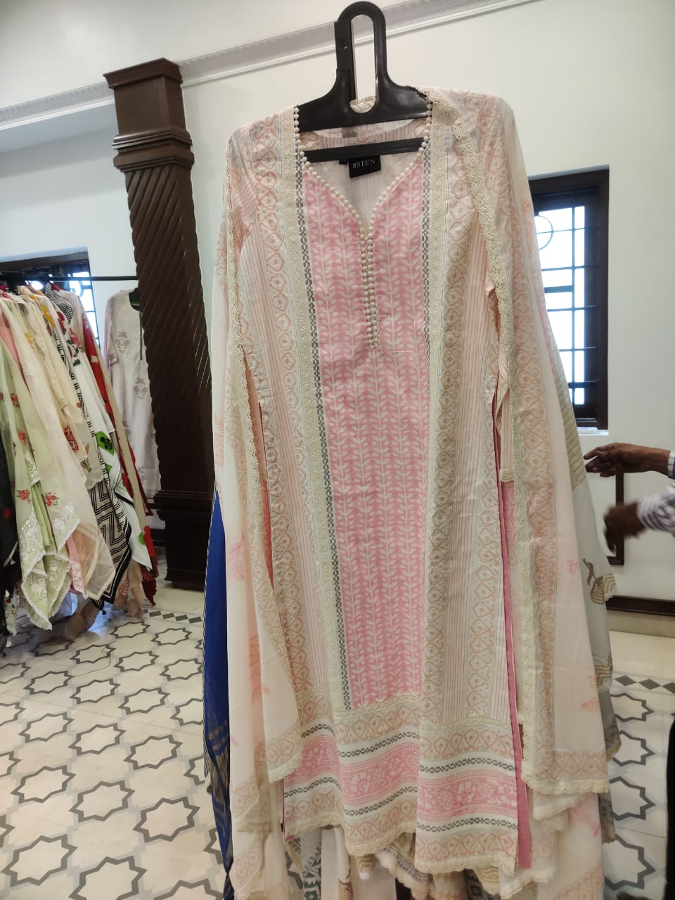 Cotton Crochet Panel Block - 133