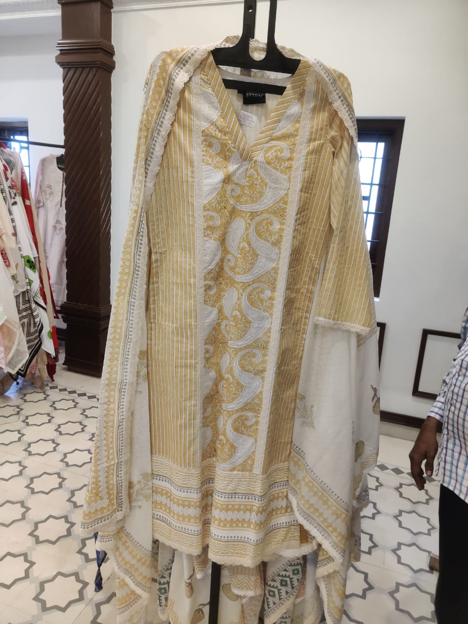 Cotton Crochet Panel Block - 134