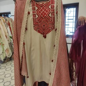 Muslin Applique Block - 15