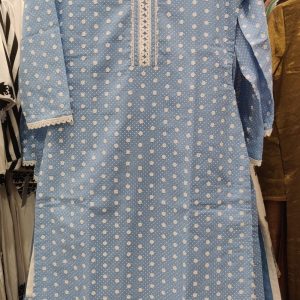 DNO196 Cotton Embroidery & Mall Hand Print Dup - 196