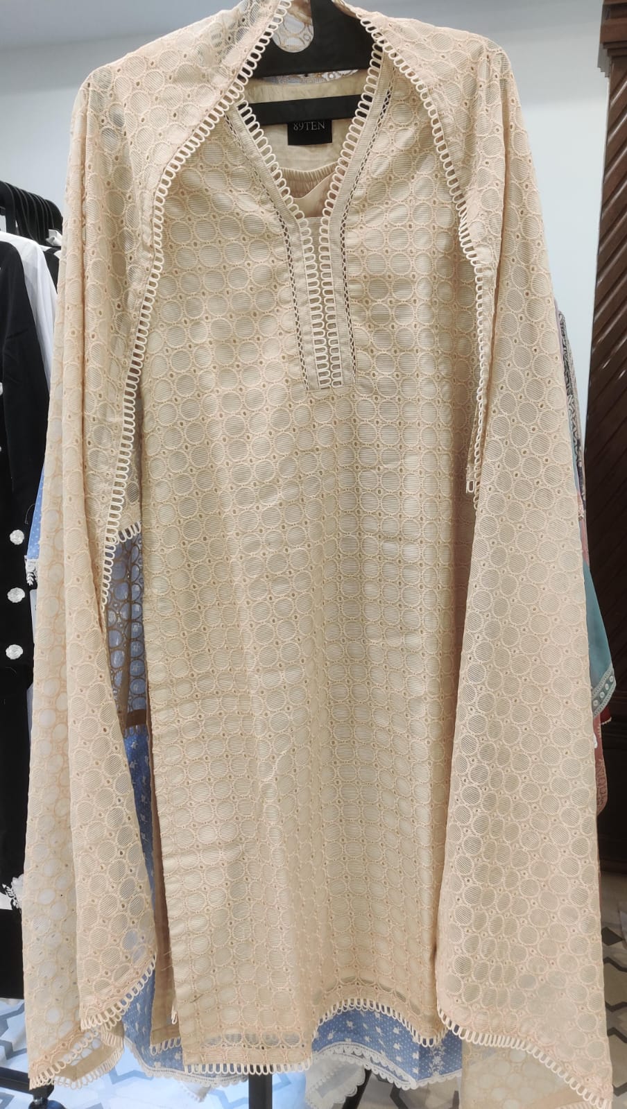 Kota Embroidery Top & Dup - 211