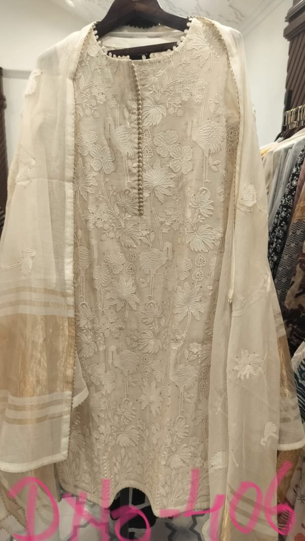 Chanderi Embroidery - 406