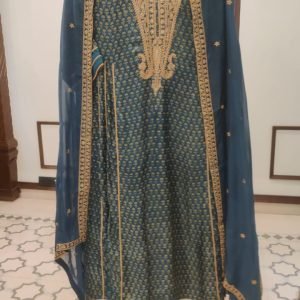 Ajrakh Embroidery Skd - 77