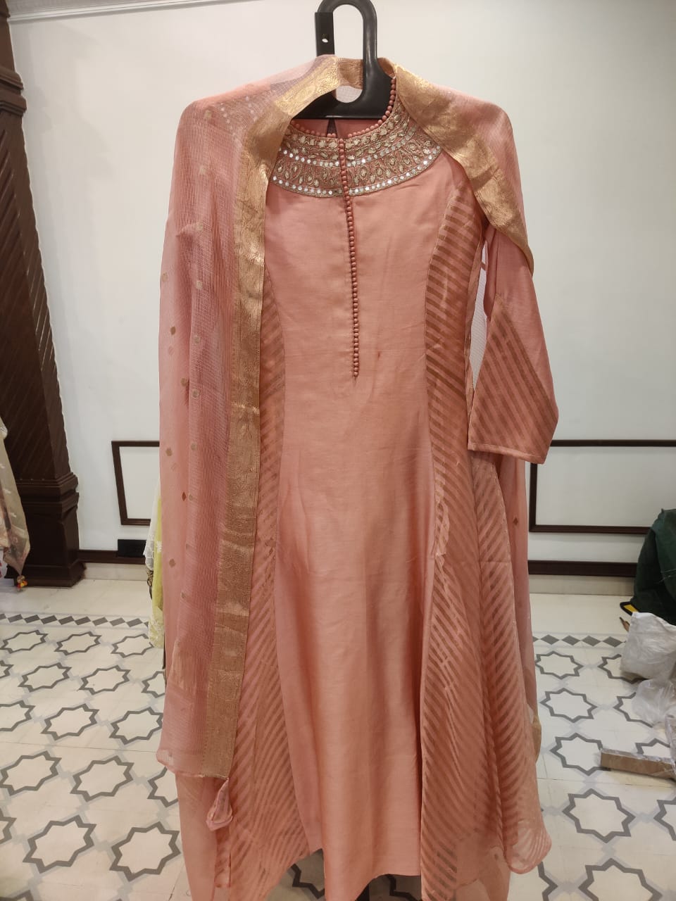 Chanderi Zari Stripe - 9