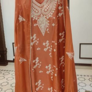 Chanderi Embroidery Digital Print - 91