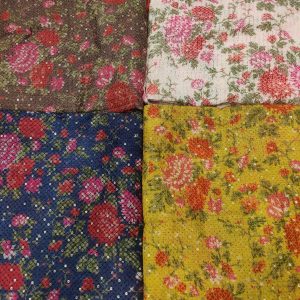 US102 Linen Print Work - 102