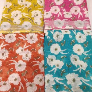 US105 Linen Print Work - 105