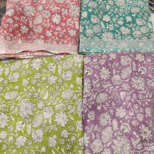 US117 Linen Print Work - 117