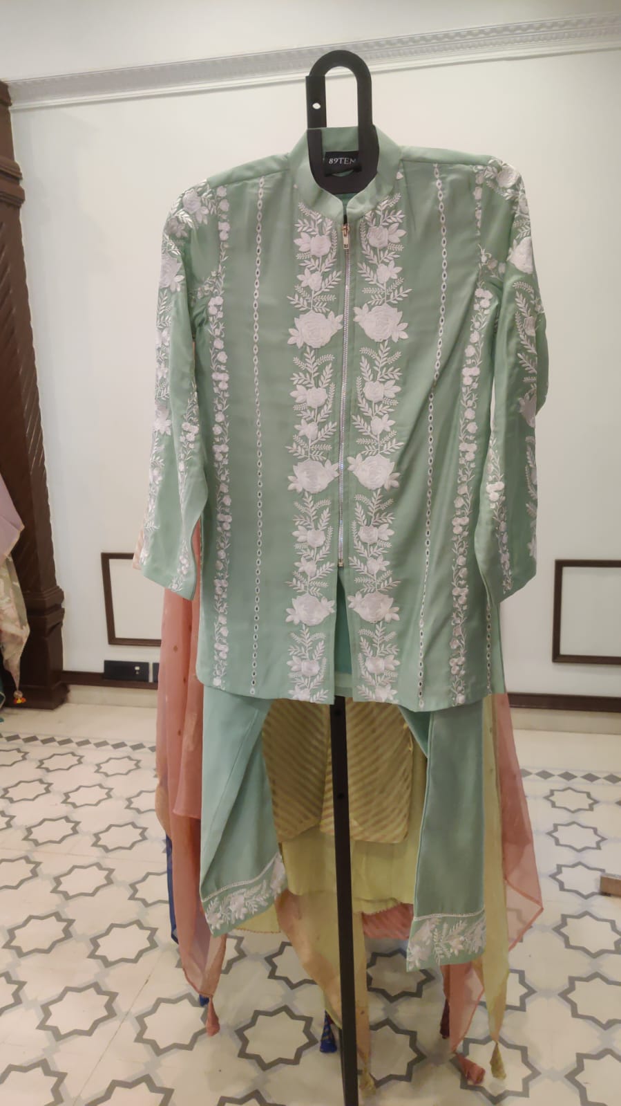 Muslin Parsigara Work Co-Set 168 - Image 3