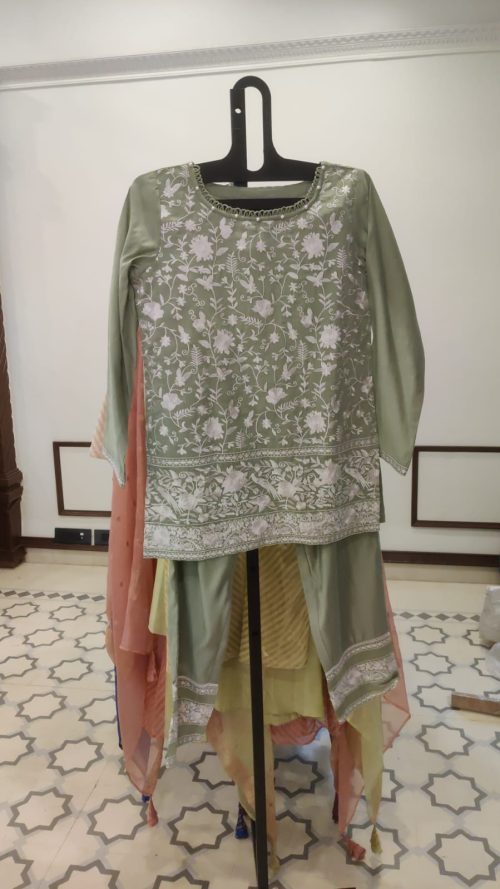 Muslin Parsigara Work Co-Set 168