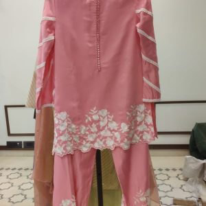 WhatsApp Image 2024-01-23 at 3.39.43 PM (2) Muslin Parsigara Work Co-Set 163