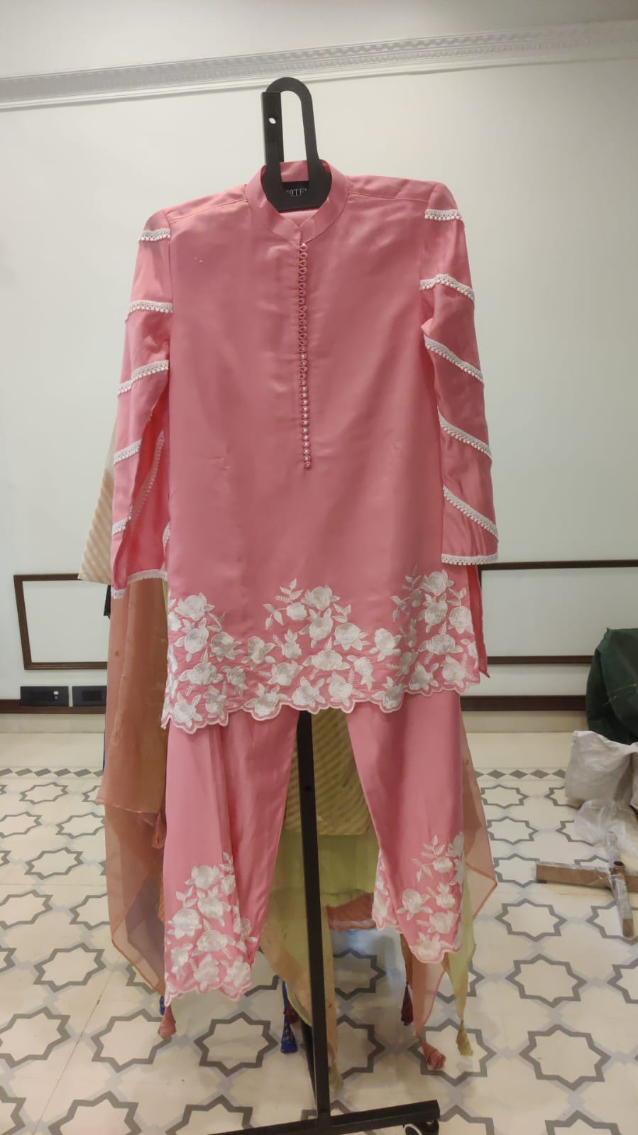 Muslin Parsigara Work Co-Set 163